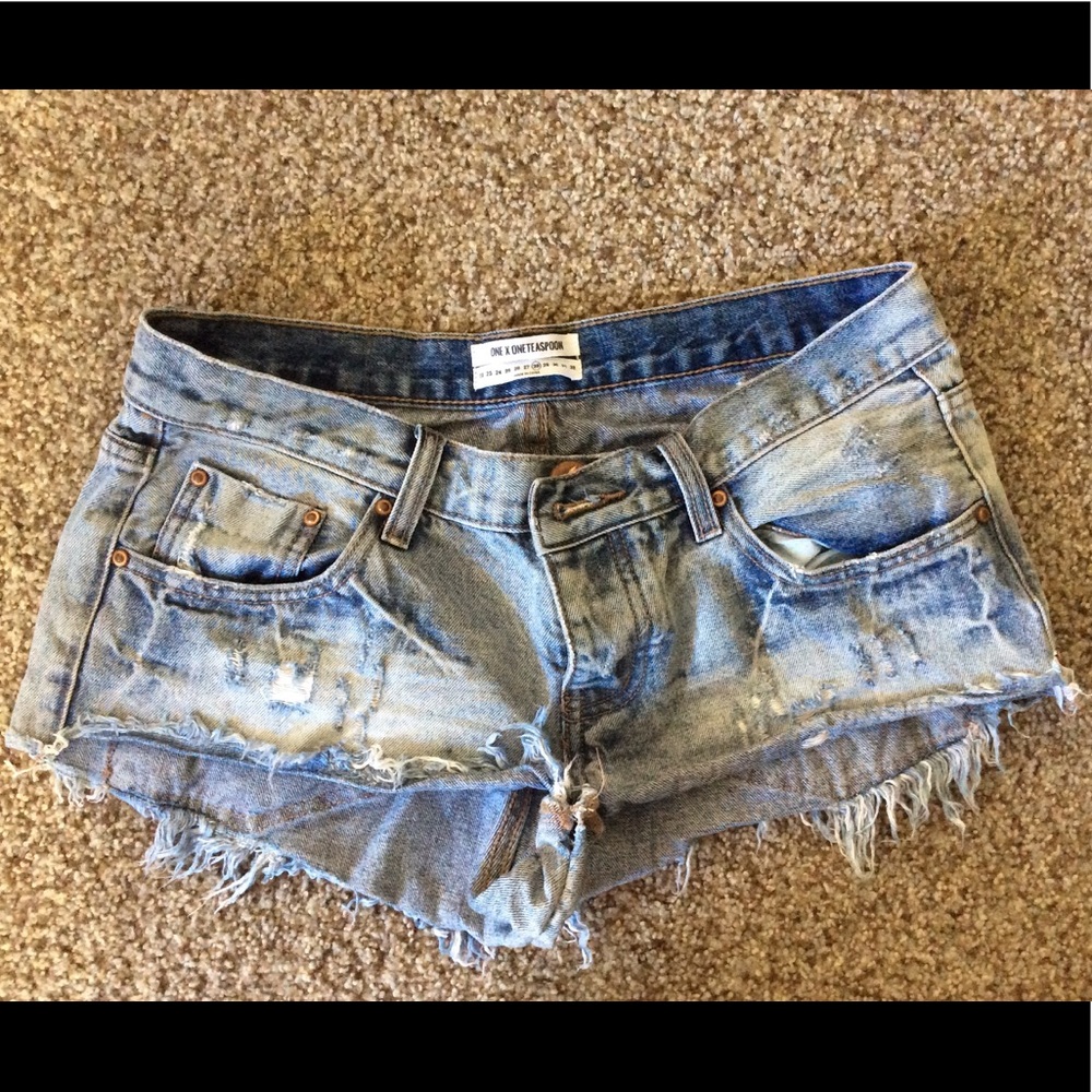 One teaspoon cut offs